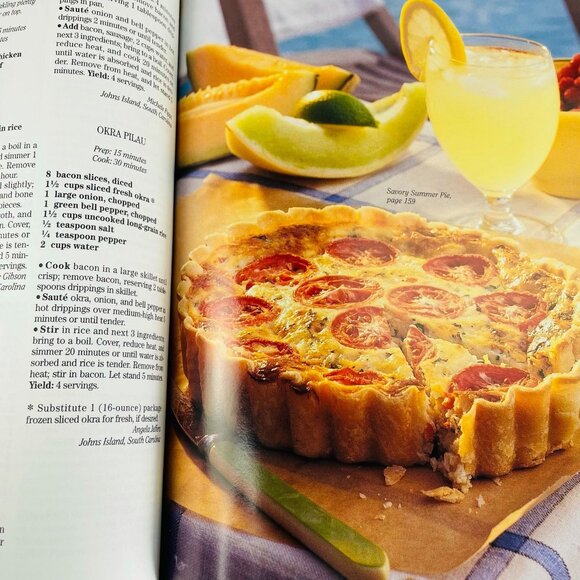 Southern Living 1999 Annual Recipes Vintage Cookbook Hard Cover Vintage u Bonuse - Picture 5 of 6